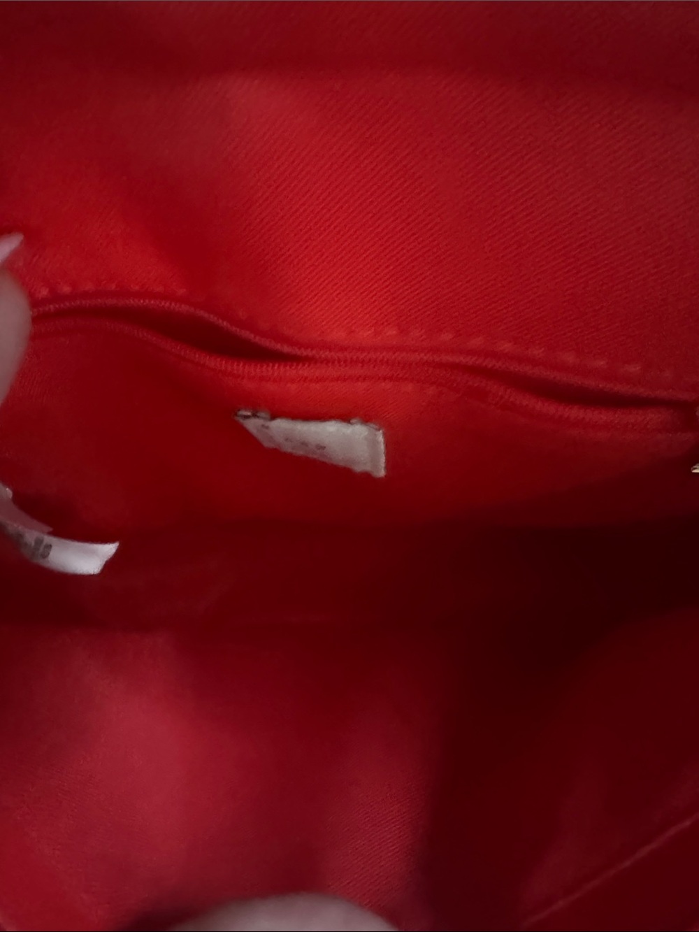 a new day Red Crossbody Bag with Gold Hardware - Picture 3 of 7